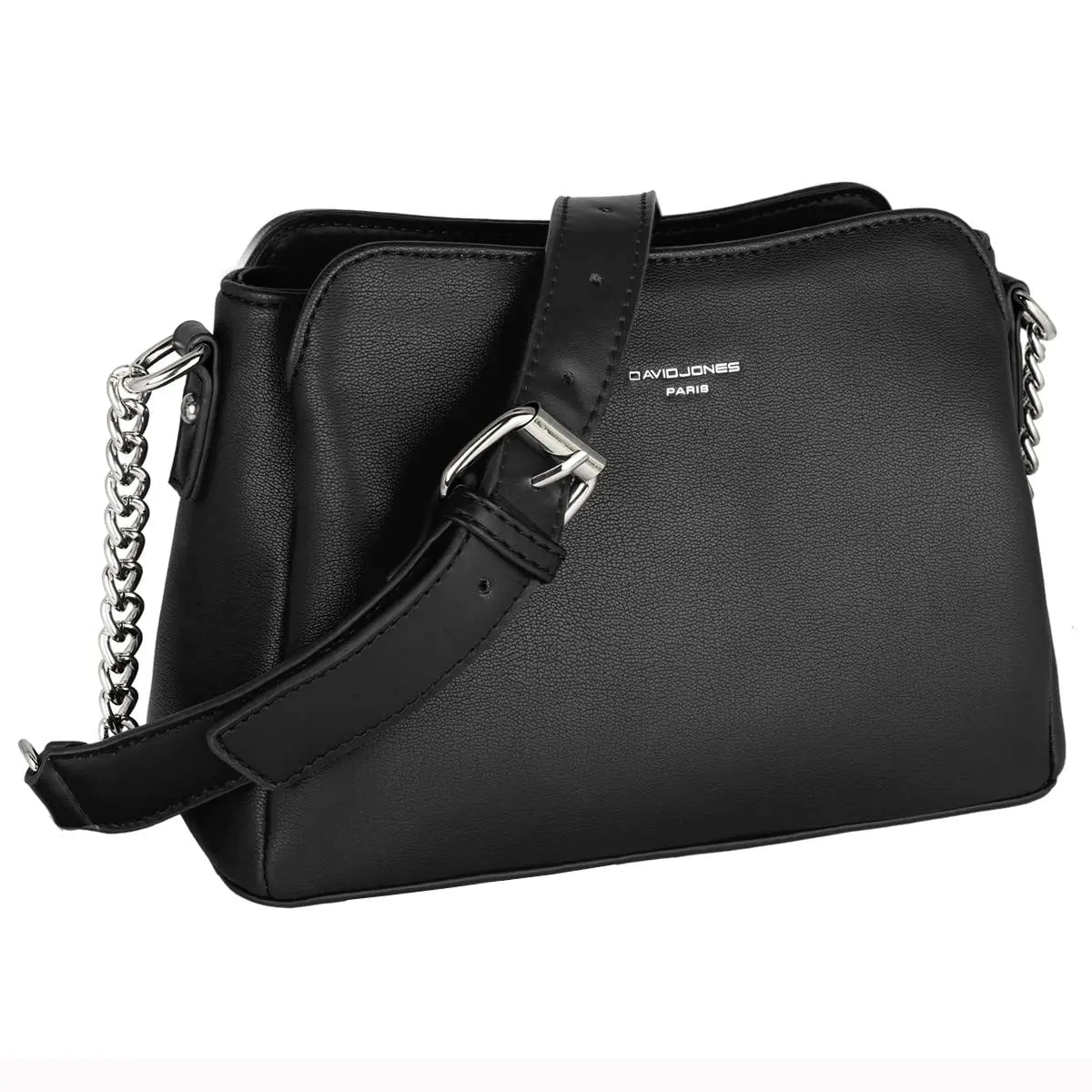 Petit sac bandoulière 3 compartiments David Jones