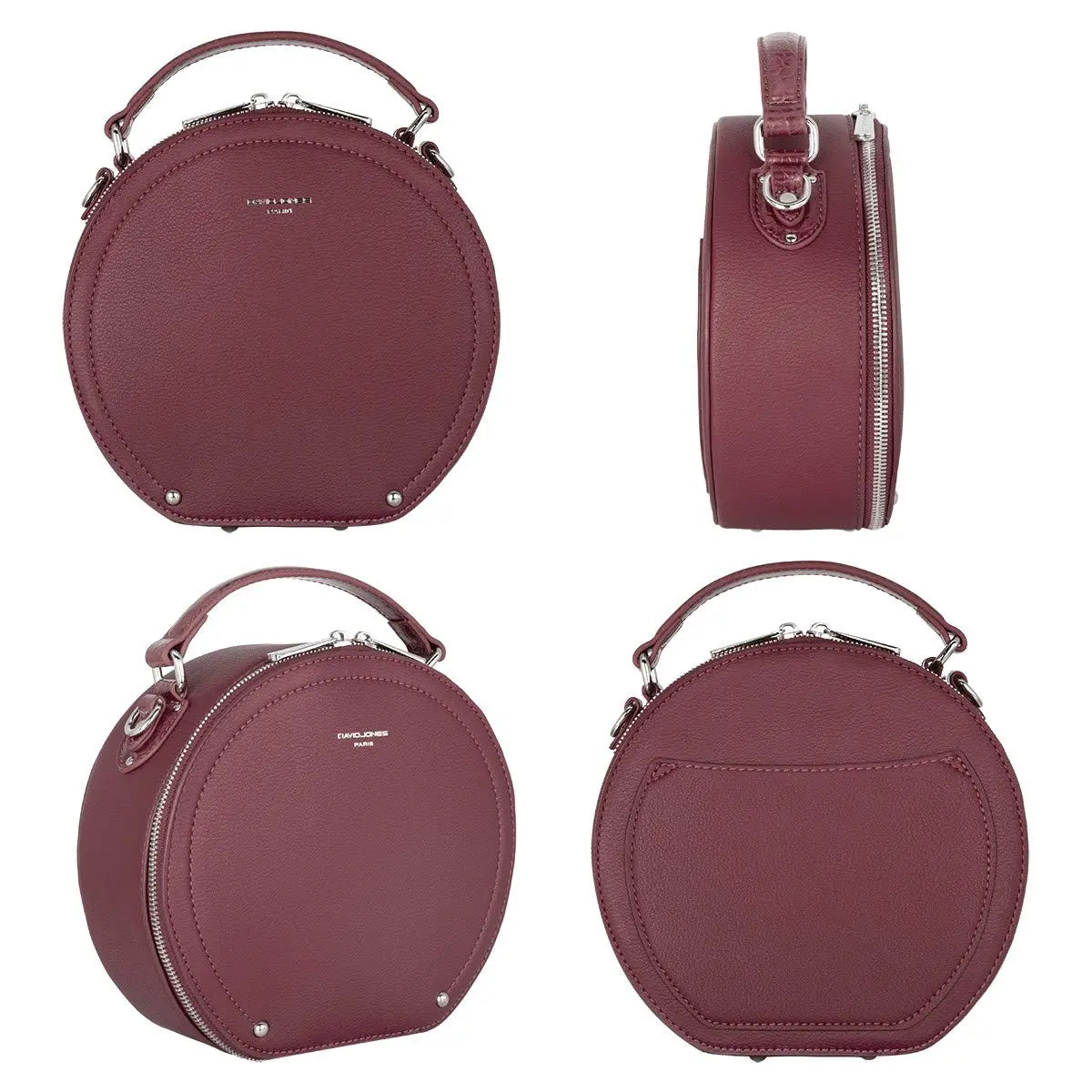Sac bandoulière rond David Jones