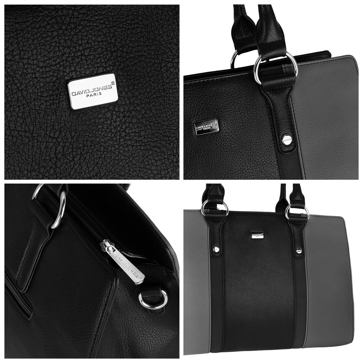Grand Sac à Main XL Femme Fourre Tout Cartable David Jones