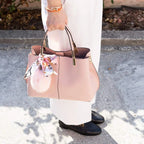 Sac à main femme tricolore pompon CRAZYCHIC