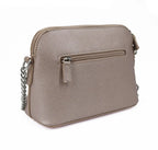 Petit sac bandoulière chaîne semi-rigide David Jones