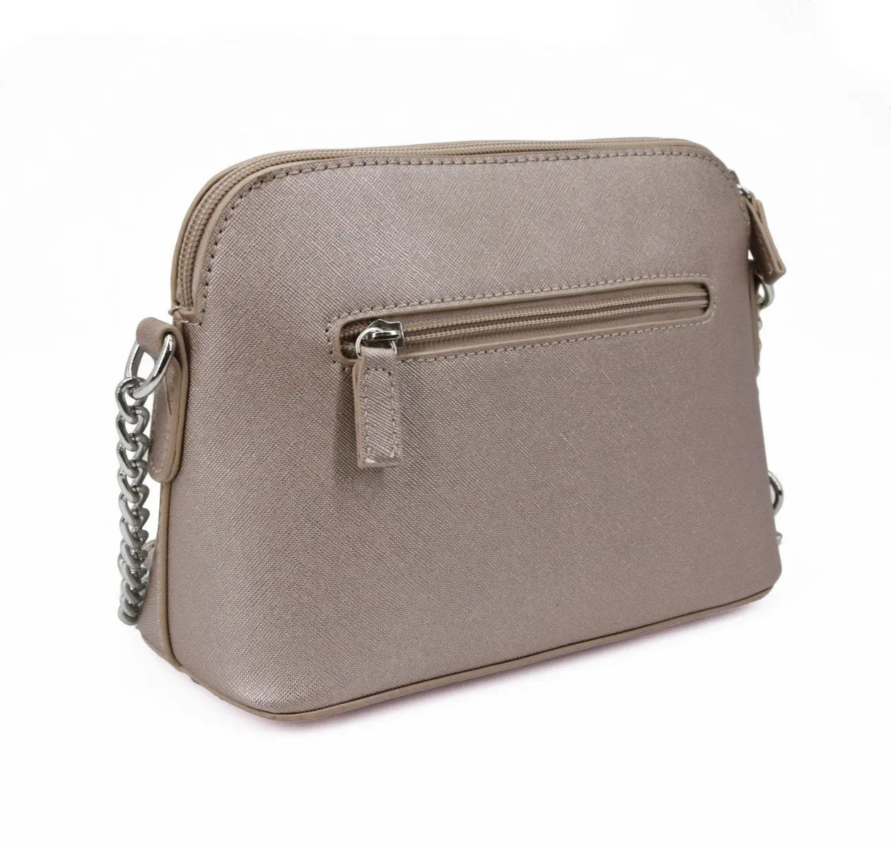 Petit sac bandoulière chaîne semi-rigide David Jones