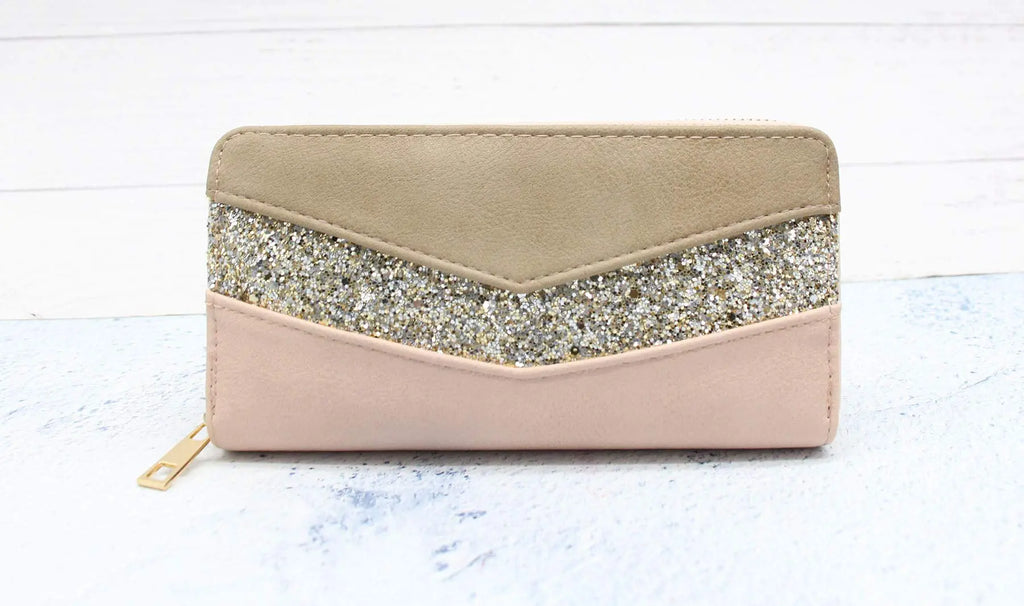 Portefeuille pailleté CRAZYCHIC