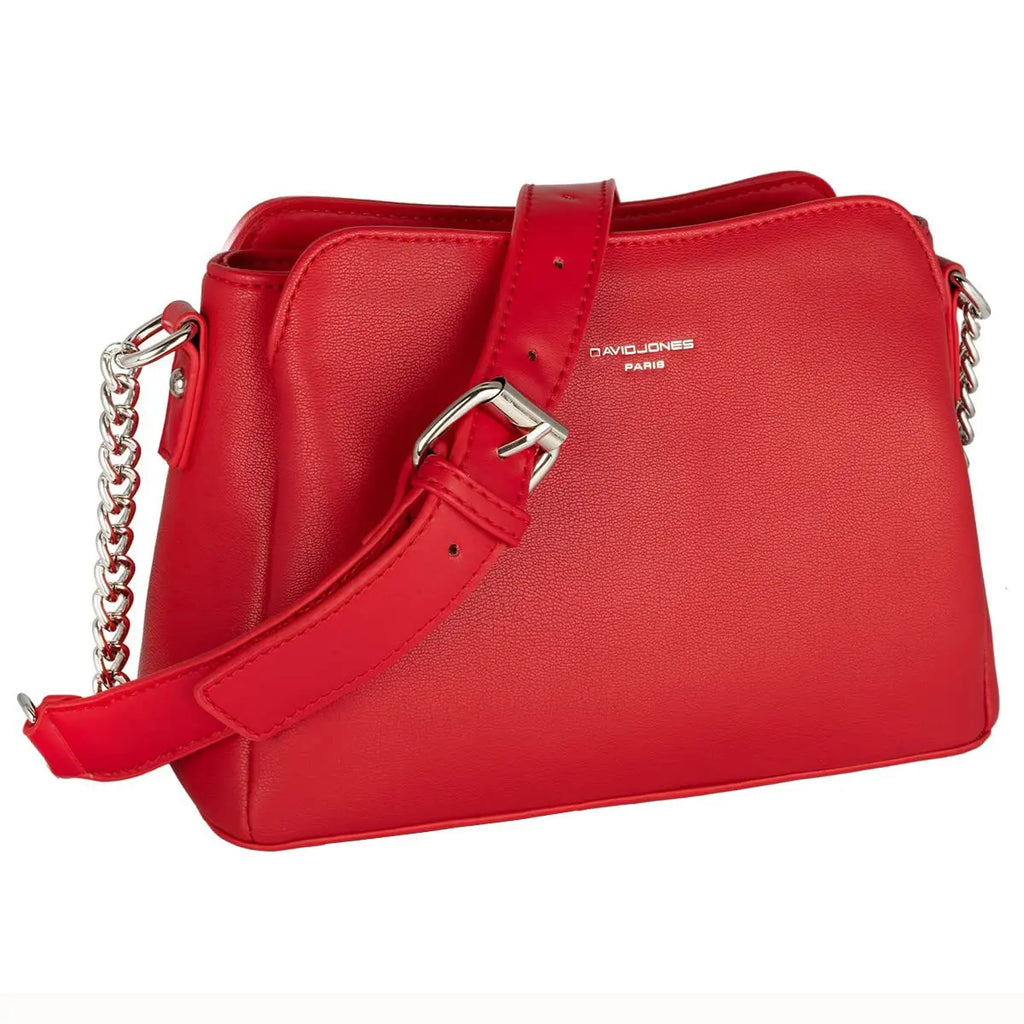 Petit sac bandoulière 3 compartiments David Jones