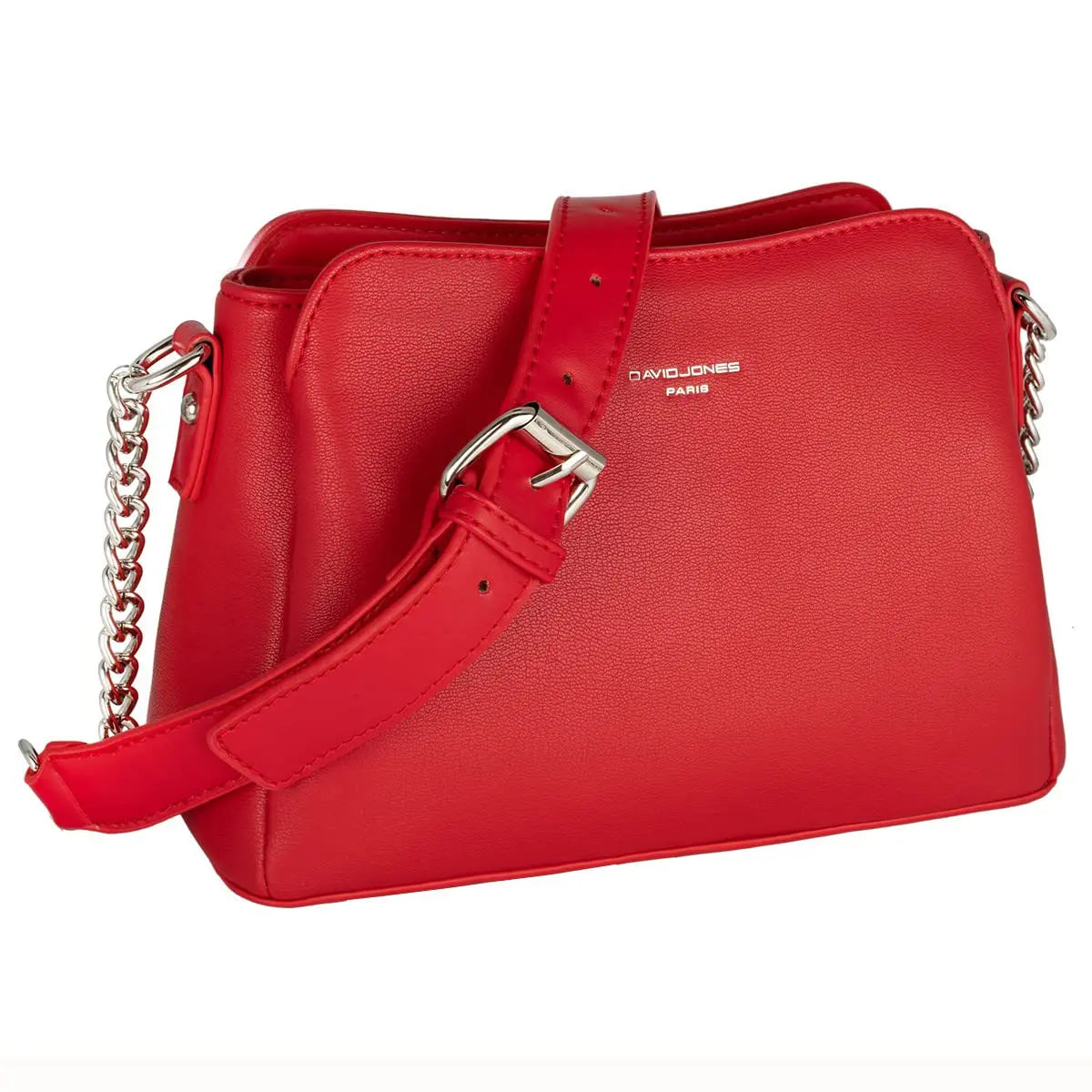 Petit sac bandoulière 3 compartiments David Jones