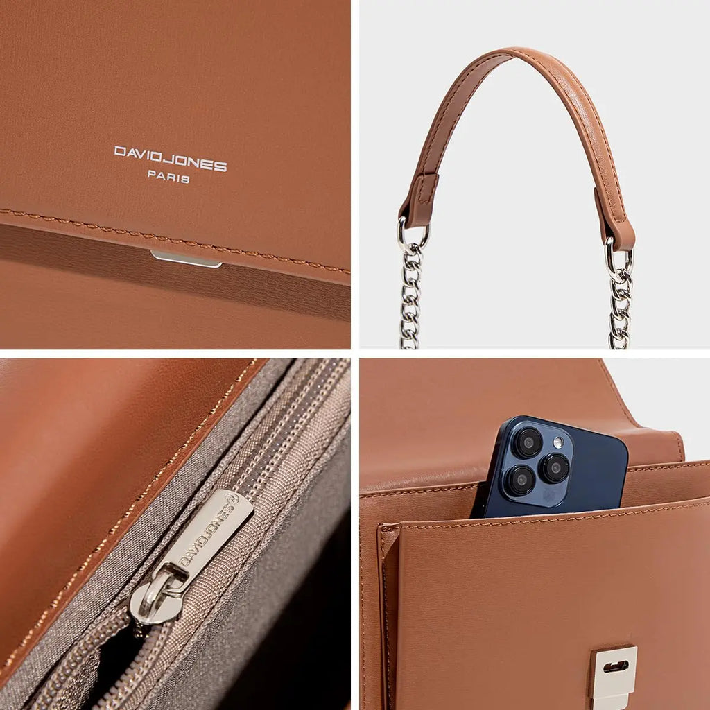 Sac bandoulière a rabat David Jones