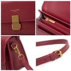 Petit sac bandoulière rabat David Jones