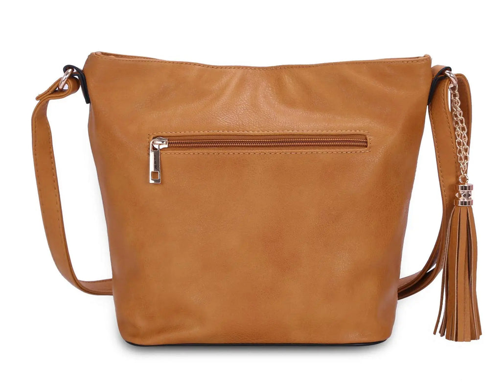 Sac bandoulière pailletté tricolore CRAZYCHIC