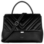 Sac à main bandoulière matelassé David Jones