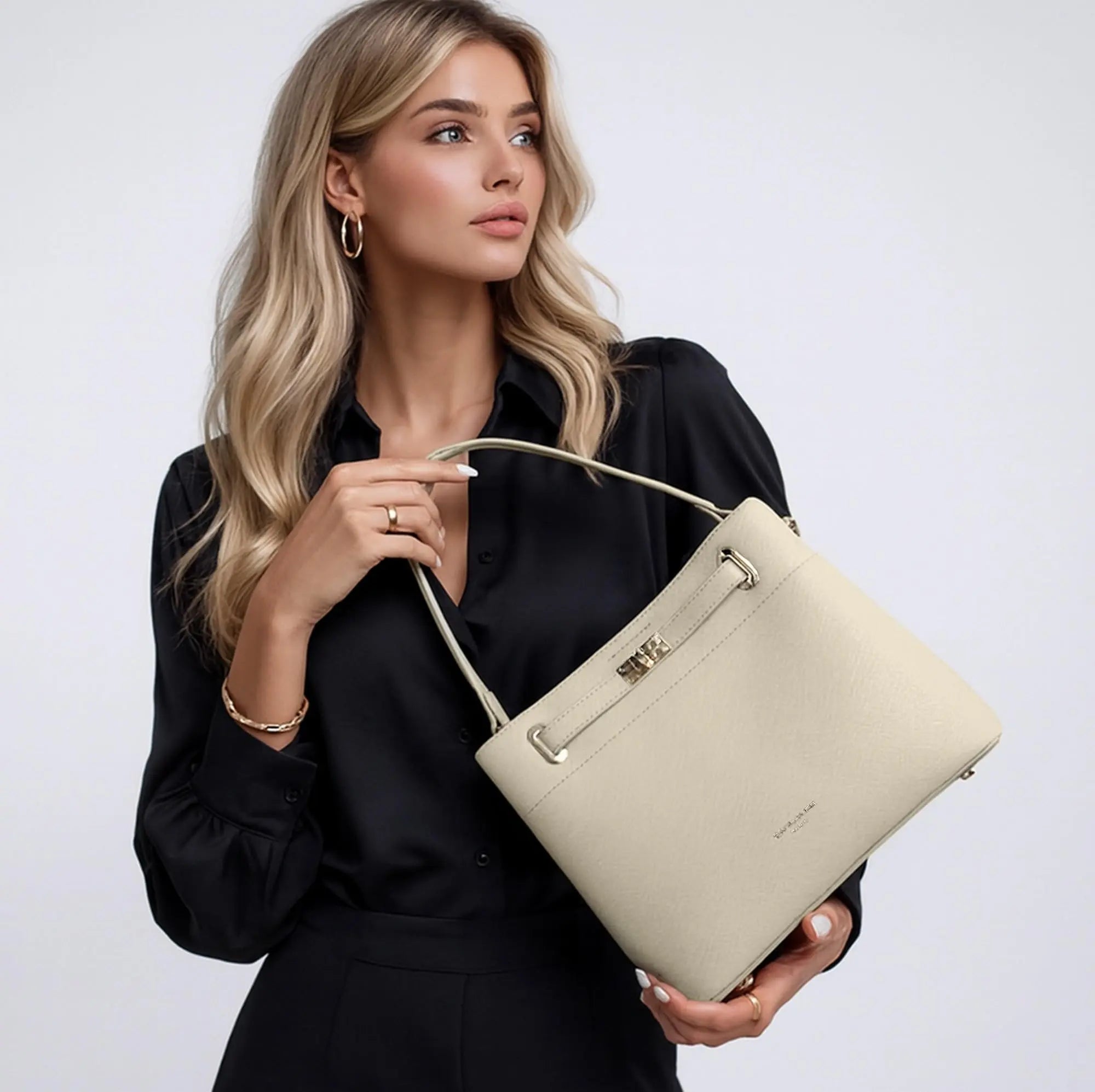 sac à main seau porté épaule David Jones