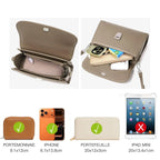 Sac bandoulière besace rabat David Jones