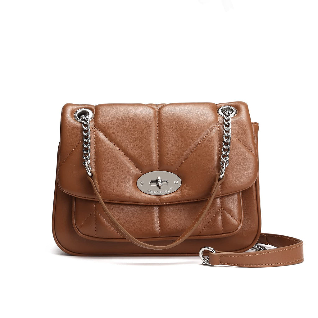Sac bandoulière matelassé David Jones