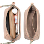 Petit sac bandoulière trapèze David Jones