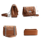 Sac bandoulière matelassé David Jones