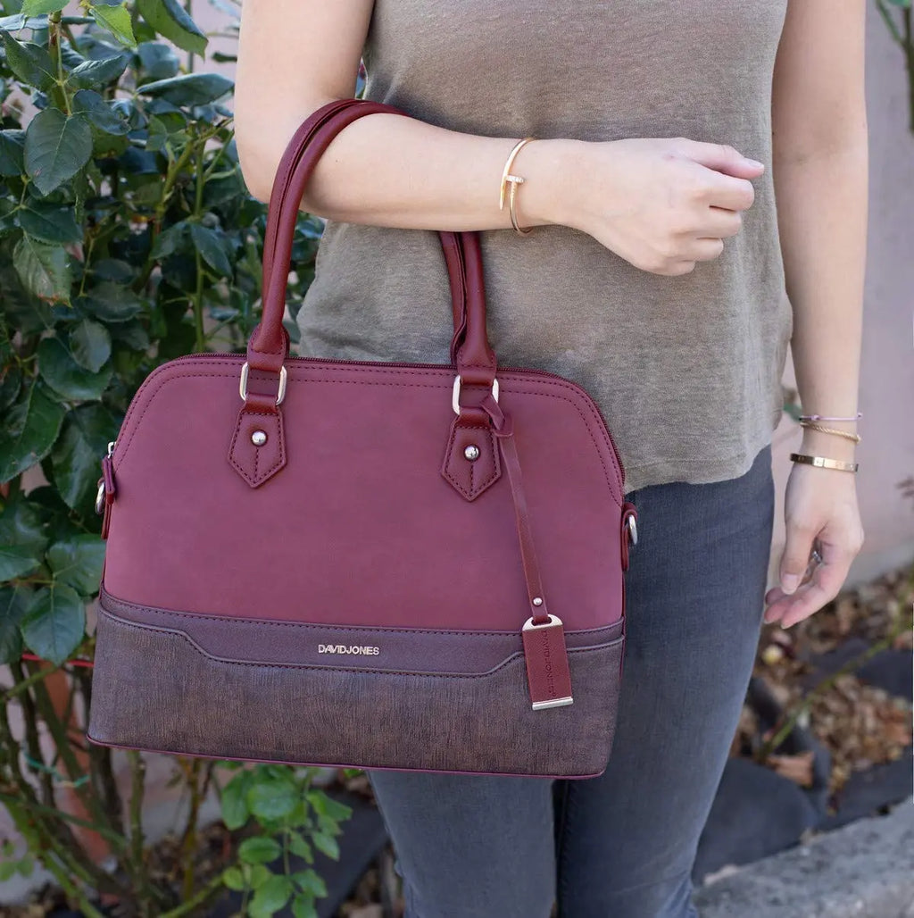 Sac à main bugatti tricolore David Jones