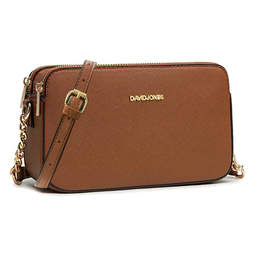 Petit sac bandoulière rectangulaire David Jones