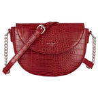 Petit sac bandoulière crocodile David Jones