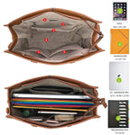 Grand sac à main cabas multiples David Jones