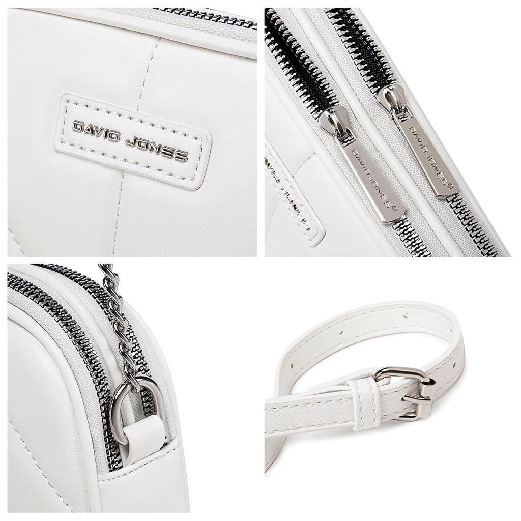 Petit sac bandoulière multipoche David Jones