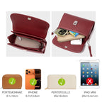Sac bandoulière besace rabat David Jones