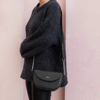 Petit sac bandoulière crocodile David Jones