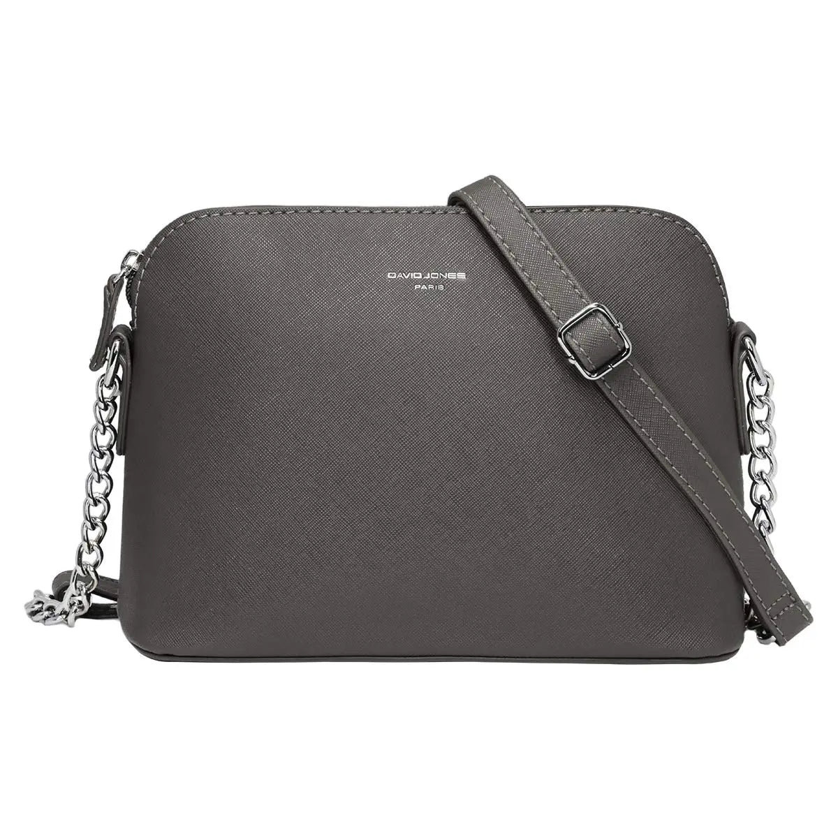 Petit sac bandoulière chaîne semi-rigide David Jones