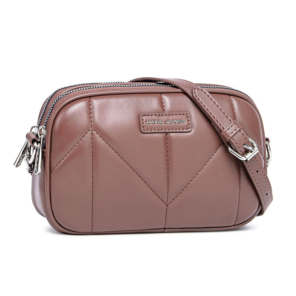 Petit sac bandoulière multipoche David Jones