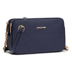 Petit sac bandoulière rectangulaire David Jones