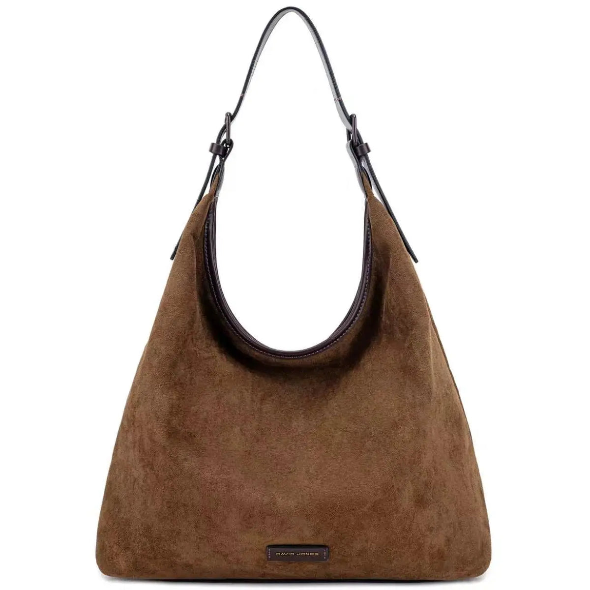 Grand Sac Hobo Souple Effet Daim