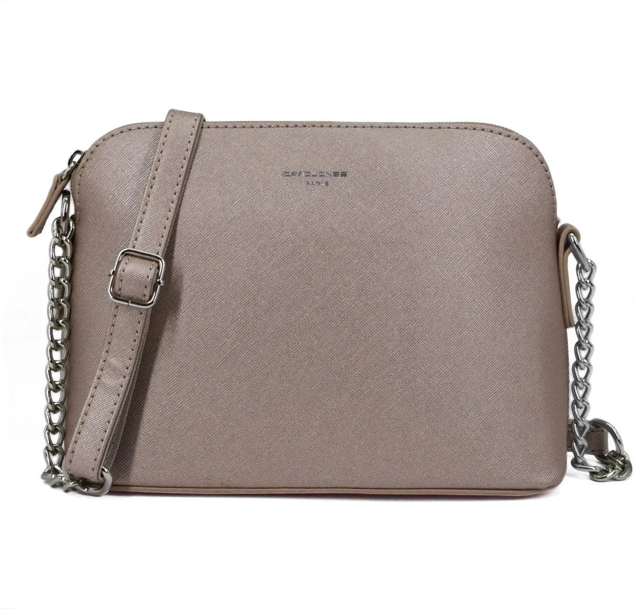Petit sac bandoulière chaîne semi-rigide David Jones