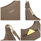 Petit sac porté épaule forme banane David Jones