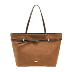Grand sac à main shopping daim David Jones