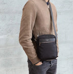 Sacoche en nylon bandoulière David Jones