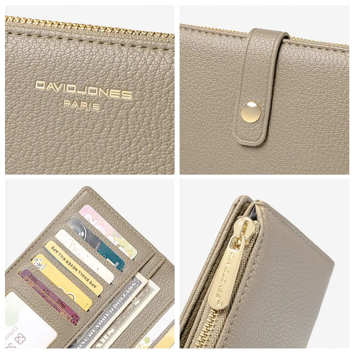 Portefeuille compagnon long David Jones