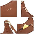 Petit sac porté épaule forme banane David Jones