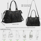 Grand Sac à Main Cabas XL Fourre-Tout Daim Suède David Jones