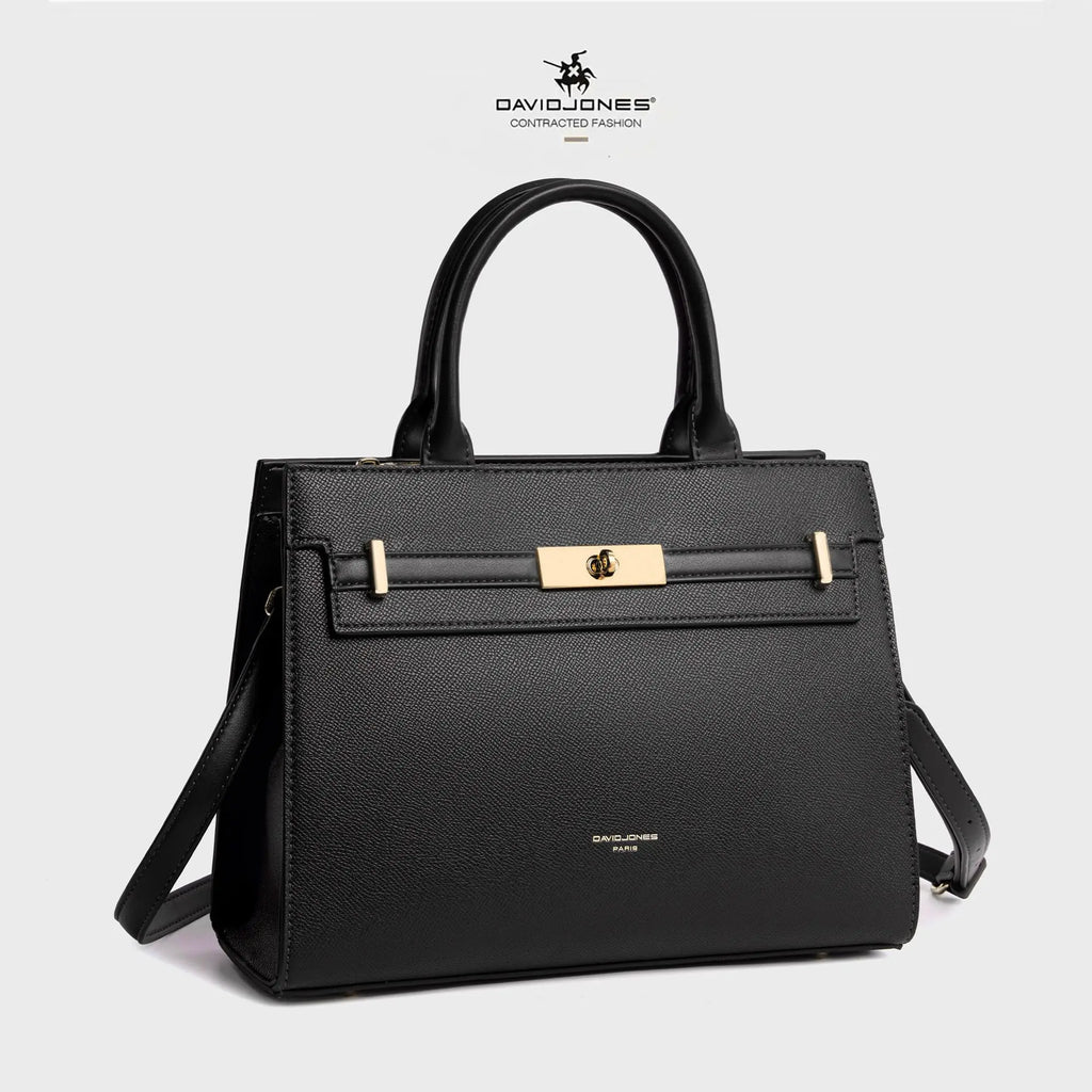 Sac à Main bandoulière avec une élégante boucle ceinture dorée David Jones