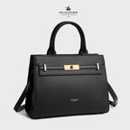 Sac à Main bandoulière avec une élégante boucle ceinture dorée David Jones