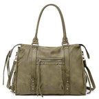 David Jones - Grand Sac à Main Femme Cabas Fourre-Tout Daim Suède David Jones