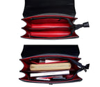 Petit sac bandoulière chaîne matelassé crocodile CRAZYCHIC