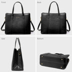 Sac à main cabas crocodile David Jones