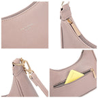 Petit sac porté épaule forme banane David Jones
