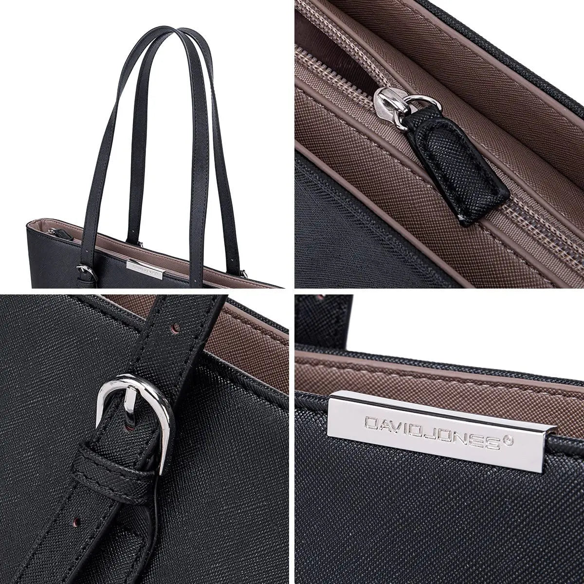 Sac à main shopping grand format David Jones
