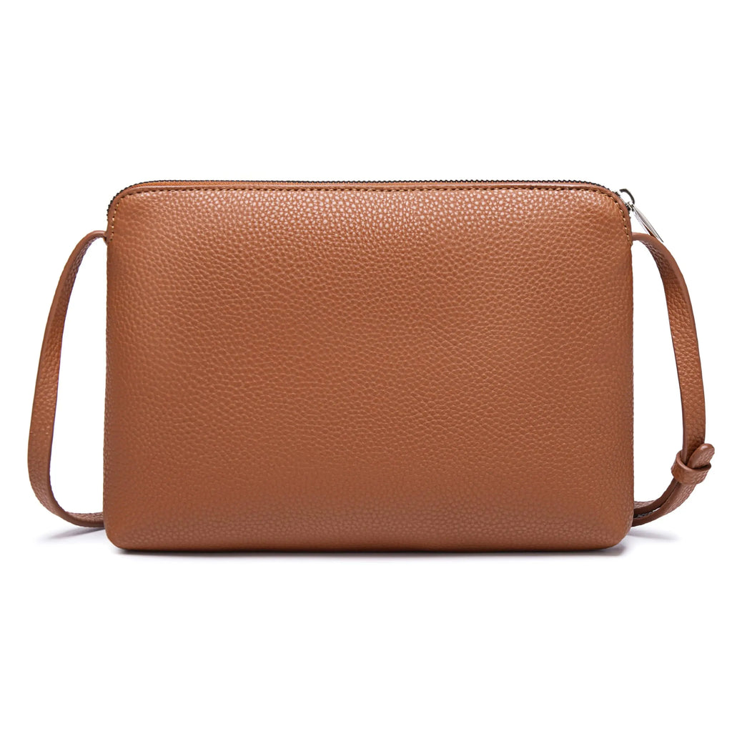 Sac bandoulière sacoche plate David Jones
