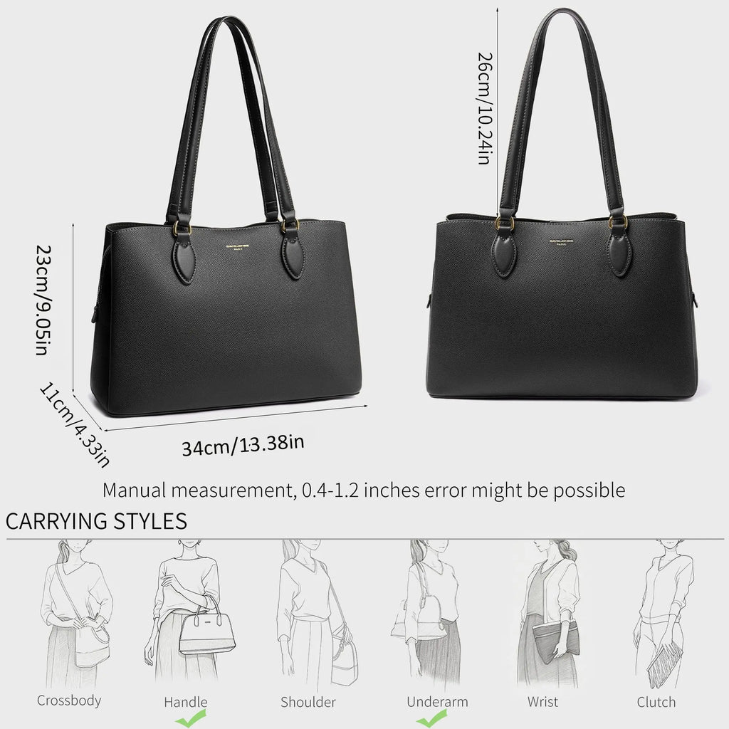 Grand Sac à Main Cabas A4 Porté Epaule David Jones