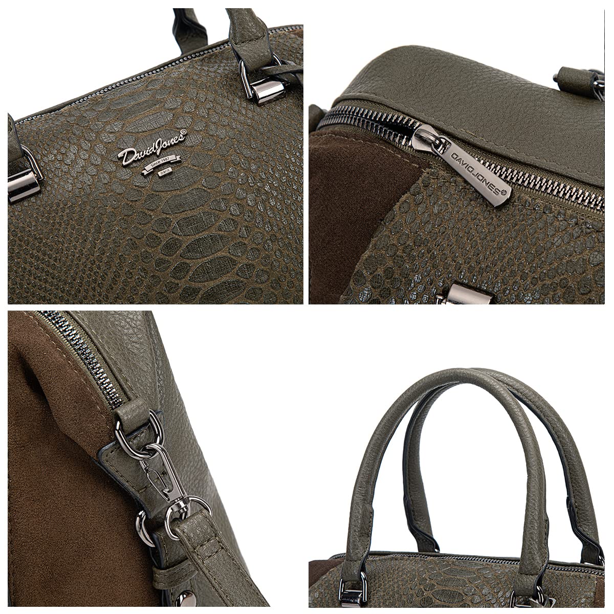 Sac à main bowling polochon David Jones