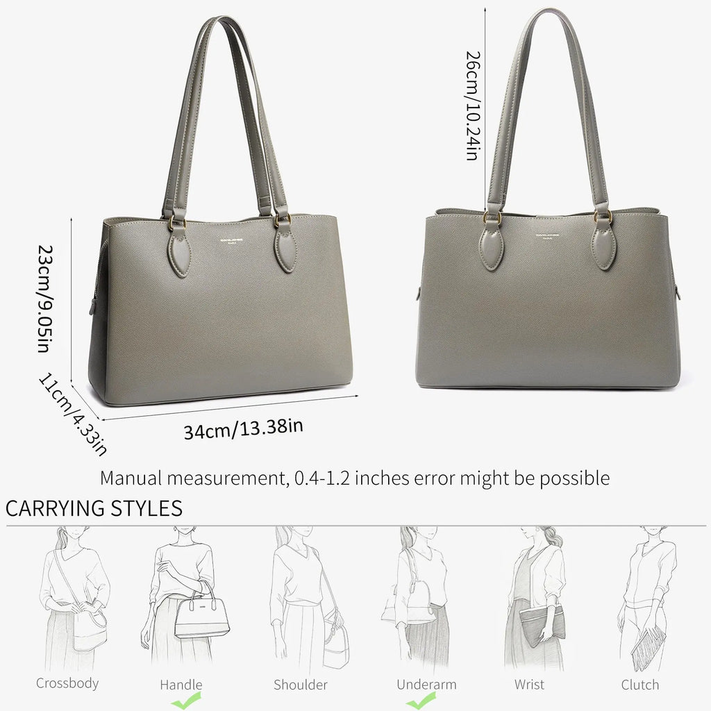 Grand Sac à Main Cabas A4 Porté Epaule David Jones