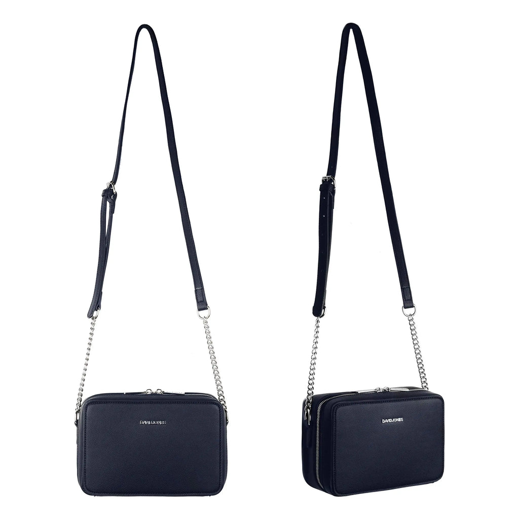 Petit sac bandoulière rectangulaire David Jones