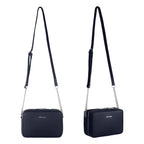 Petit sac bandoulière rectangulaire David Jones
