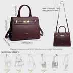 Sac à Main bandoulière avec une élégante boucle ceinture dorée David Jones